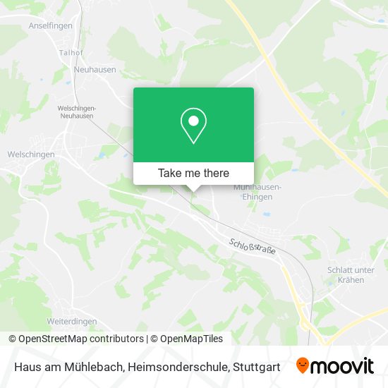 Haus am Mühlebach, Heimsonderschule map