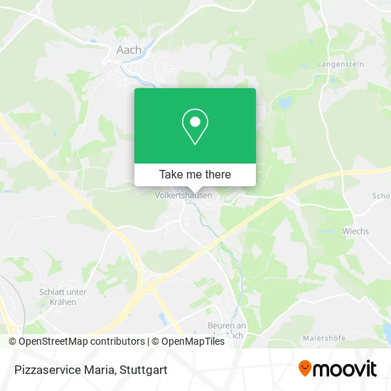 Карта Pizzaservice Maria