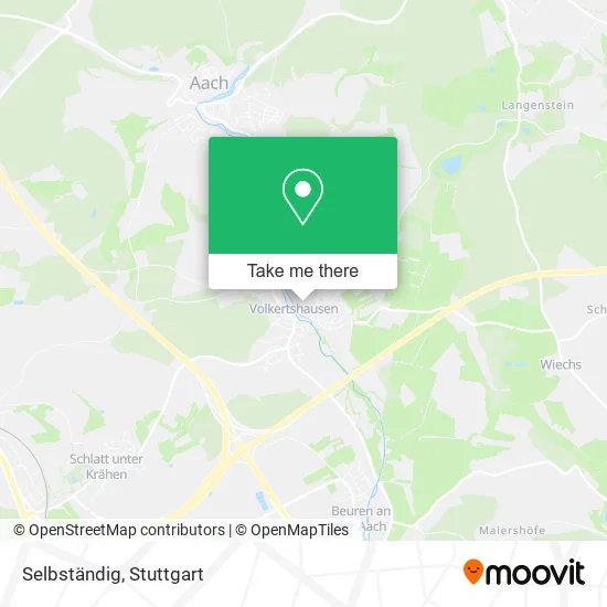 Карта Selbständig