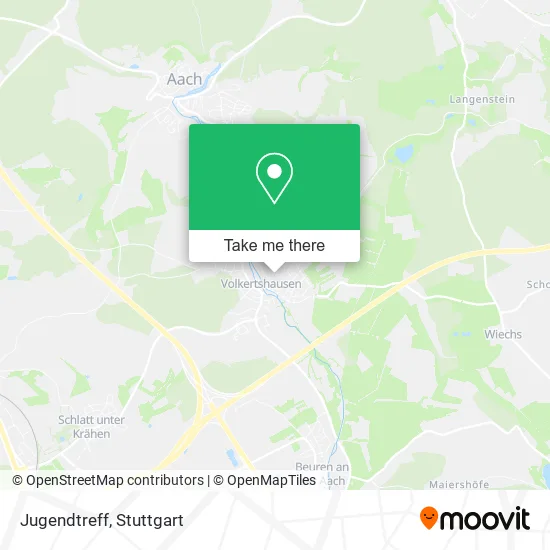 Карта Jugendtreff