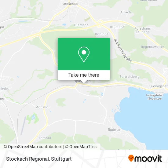 Карта Stockach Regional