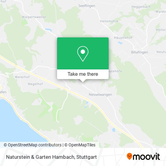 Naturstein & Garten Hambach map