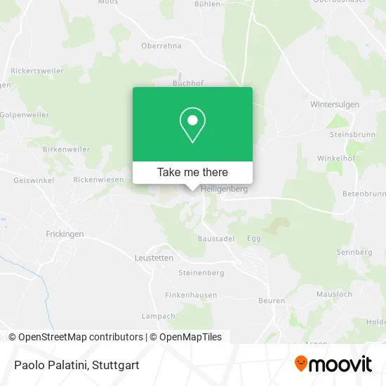 Карта Paolo Palatini