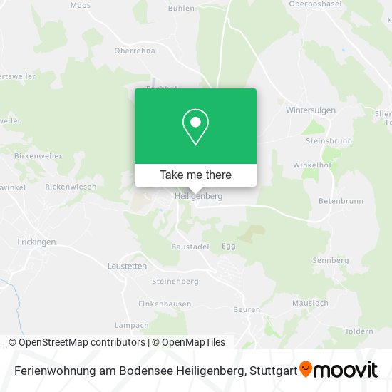 Ferienwohnung am Bodensee Heiligenberg map