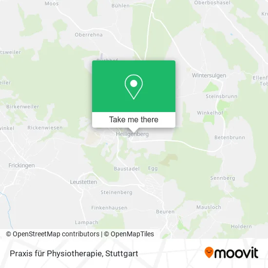 Карта Praxis für Physiotherapie