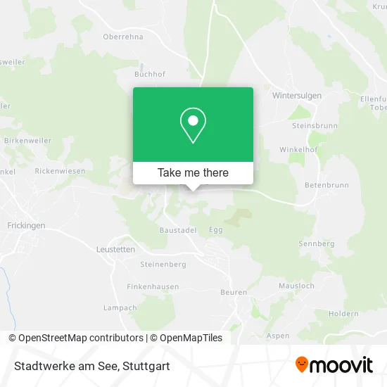 Карта Stadtwerke am See
