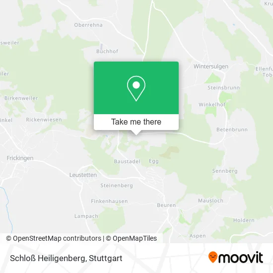 Карта Schloß Heiligenberg