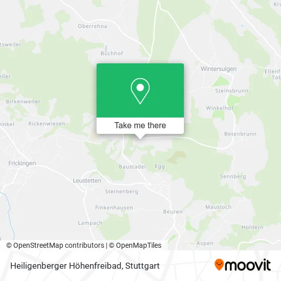 Карта Heiligenberger Höhenfreibad