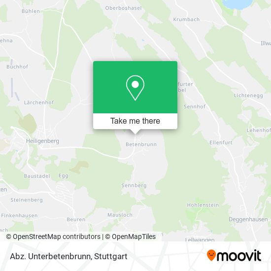 Abz. Unterbetenbrunn map
