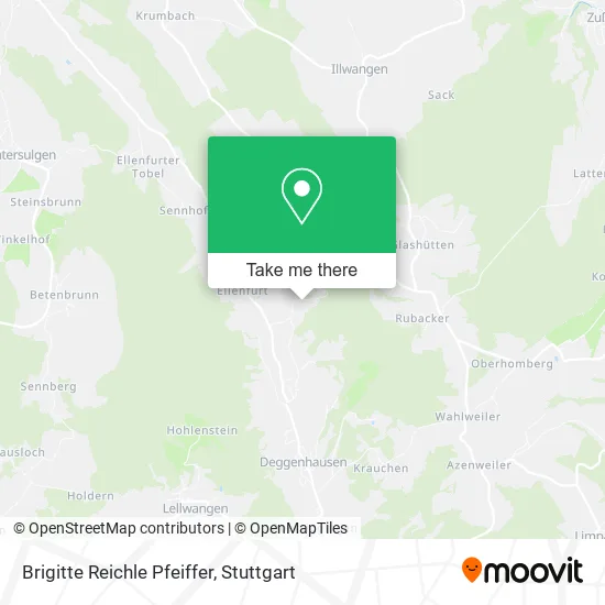 Карта Brigitte Reichle Pfeiffer