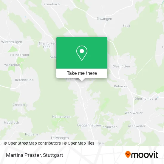 Карта Martina Praster