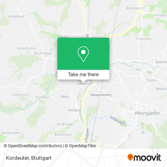 Карта Kordeuter