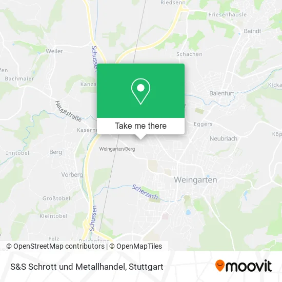 Карта S&S Schrott und Metallhandel