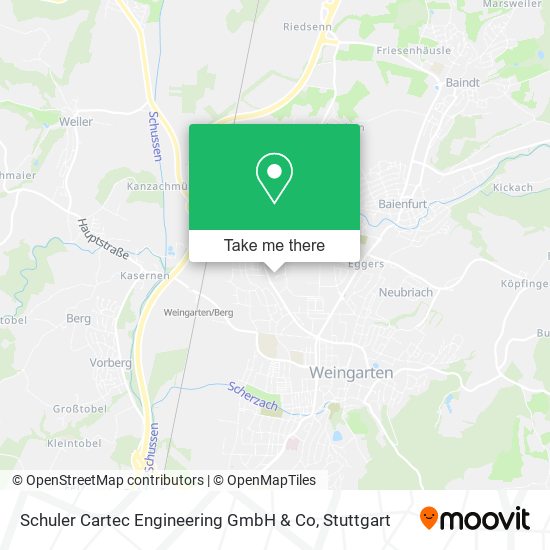 Schuler Cartec Engineering GmbH & Co map