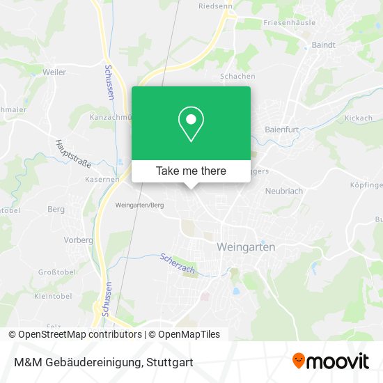 M&M Gebäudereinigung map