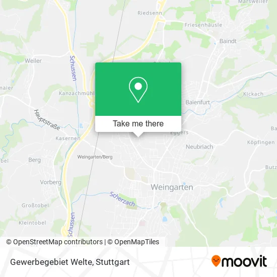 Карта Gewerbegebiet Welte