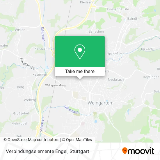 Карта Verbindungselemente Engel