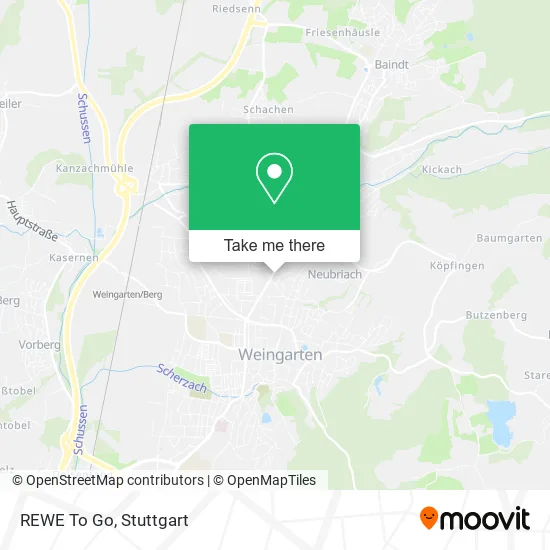 Карта REWE To Go