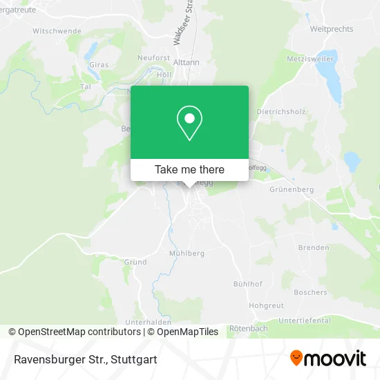 Карта Ravensburger Str.