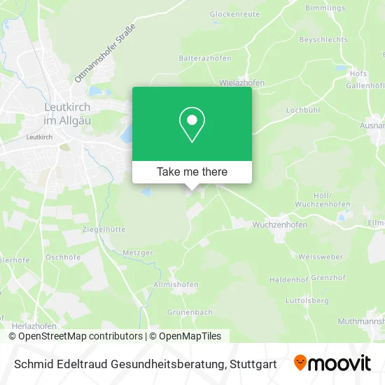 Карта Schmid Edeltraud Gesundheitsberatung
