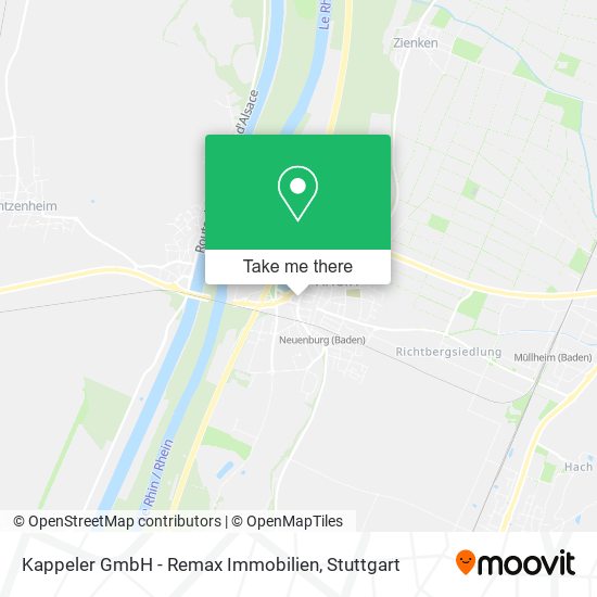 Kappeler GmbH - Remax Immobilien map