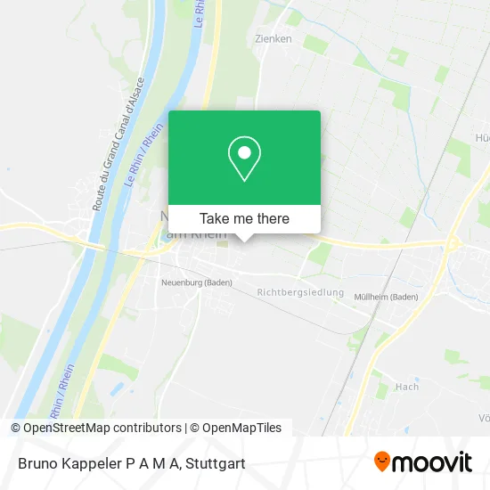 Карта Bruno Kappeler P A M A