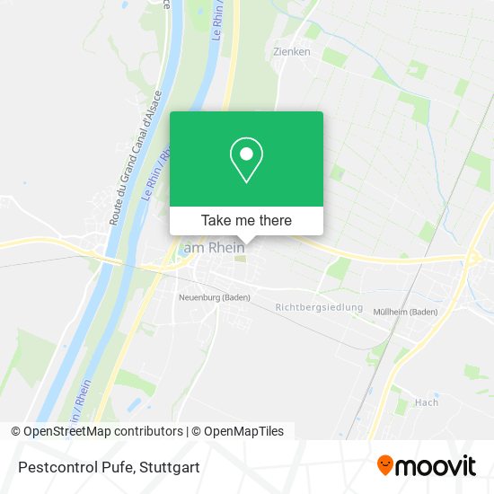 Pestcontrol Pufe map