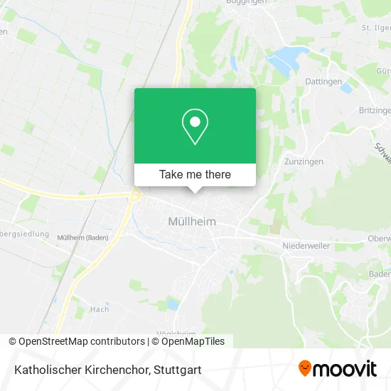 Карта Katholischer Kirchenchor