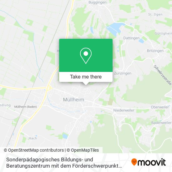 Sonderpädagogisches Bildungs- und Beratungszentrum mit dem Förderschwerpunkt Emotionale und Soziale map