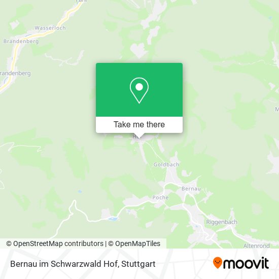 Bernau im Schwarzwald Hof map