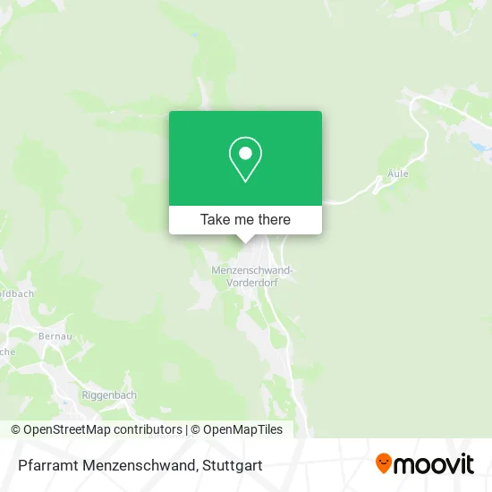 Карта Pfarramt Menzenschwand