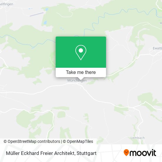 Müller Eckhard Freier Architekt map