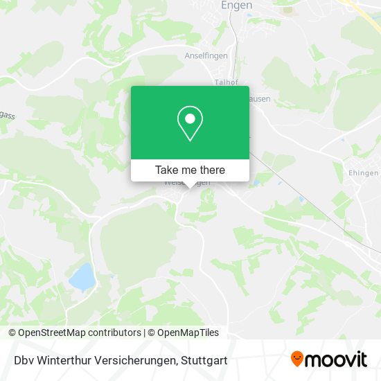 Dbv Winterthur Versicherungen map