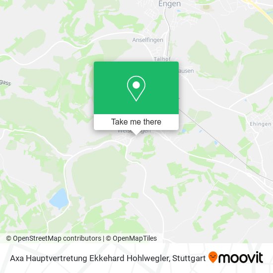 Axa Hauptvertretung Ekkehard Hohlwegler map