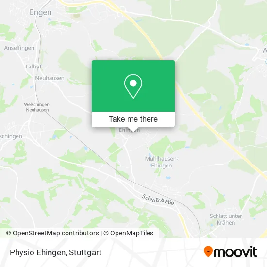Карта Physio Ehingen