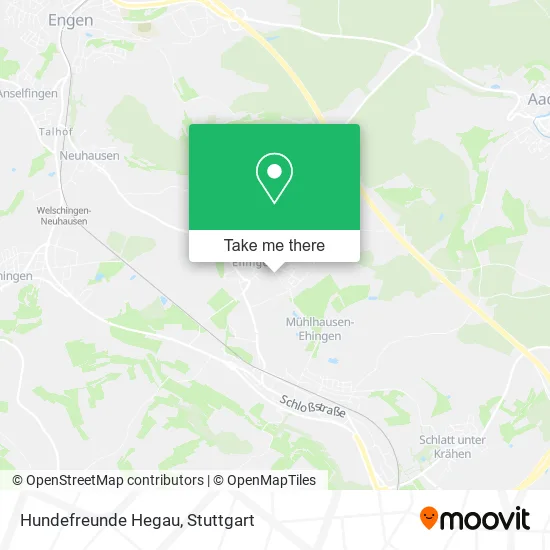 Карта Hundefreunde Hegau