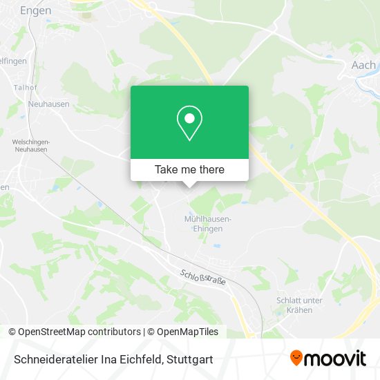 Schneideratelier Ina Eichfeld map