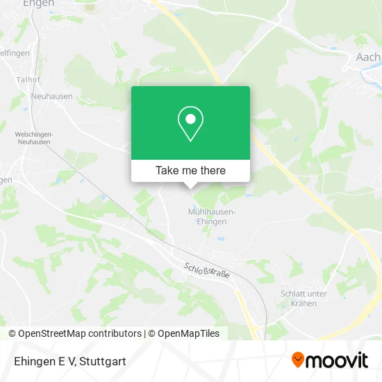 Карта Ehingen E V