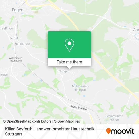 Карта Kilian Seyferth Handwerksmeister Haustechnik