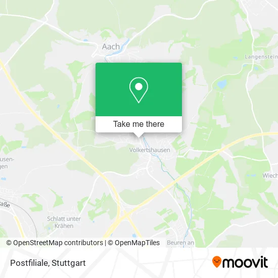 Карта Postfiliale