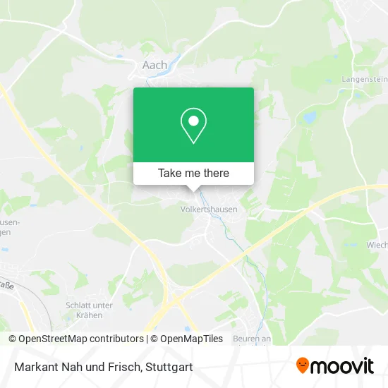 Markant Nah und Frisch map