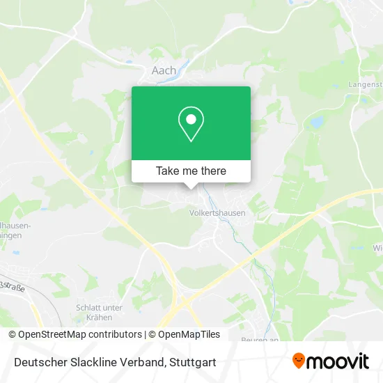 Карта Deutscher Slackline Verband