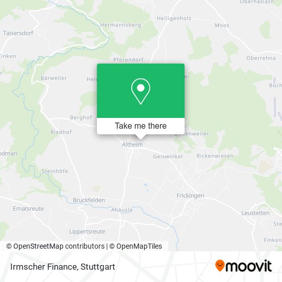 Карта Irmscher Finance