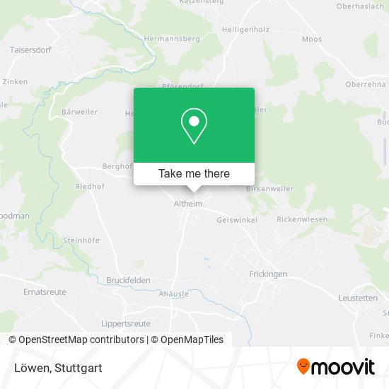 Löwen map