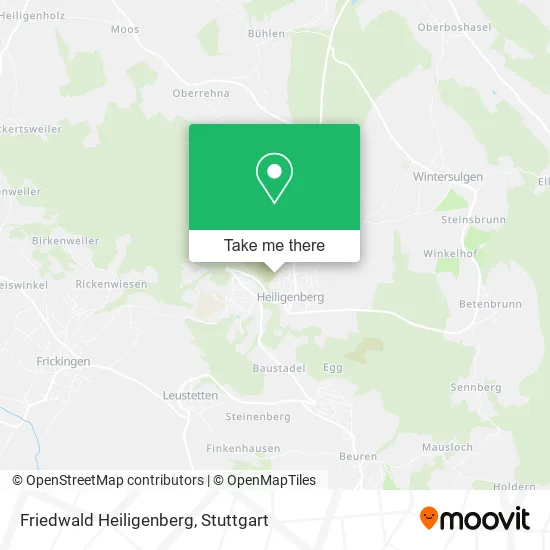 Карта Friedwald Heiligenberg