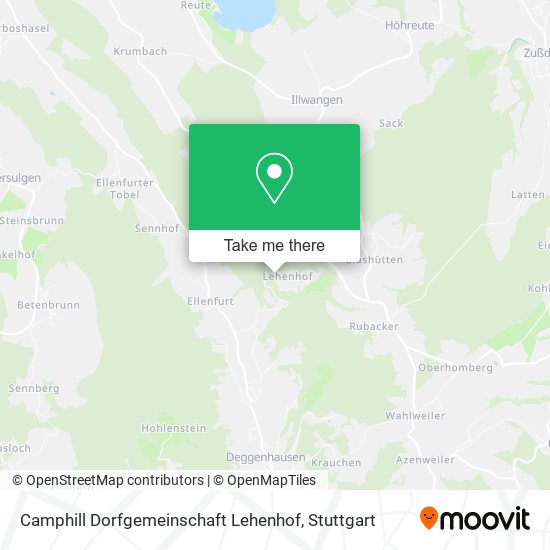 Camphill Dorfgemeinschaft Lehenhof map