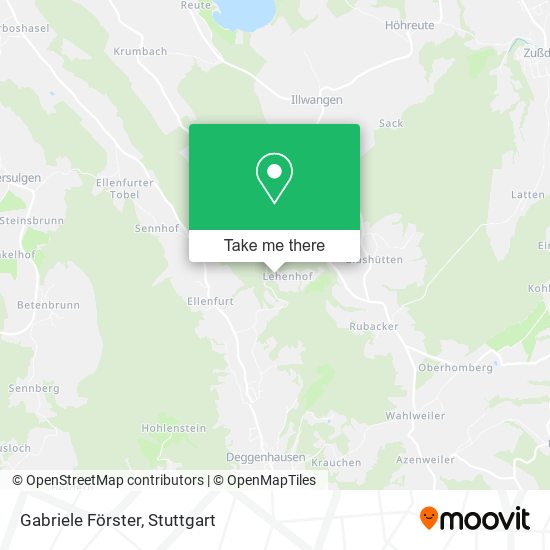 Gabriele Förster map