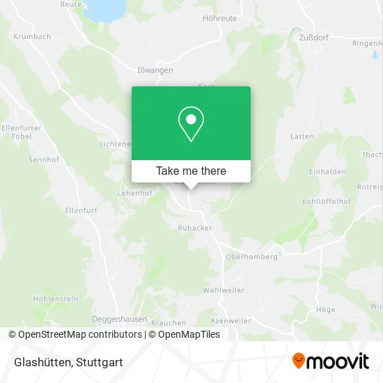 Карта Glashütten