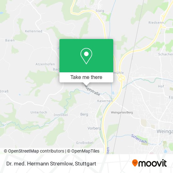 Dr. med. Hermann Stremlow map
