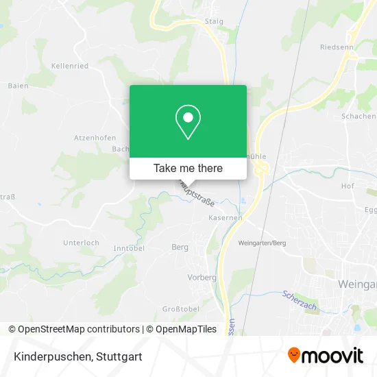 Карта Kinderpuschen